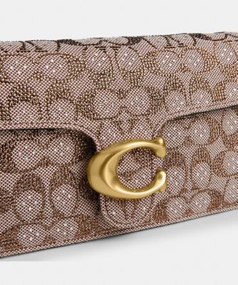 タビー ショルダー バッグ 26・クリスタル シグネチャー ジャカード